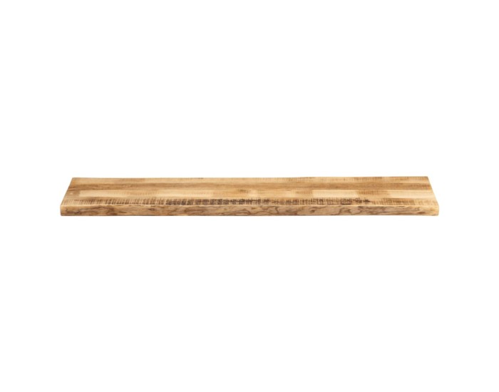 Sonata Blat de masă contur natural 160x40x2,5 cm lemn masiv mango brut