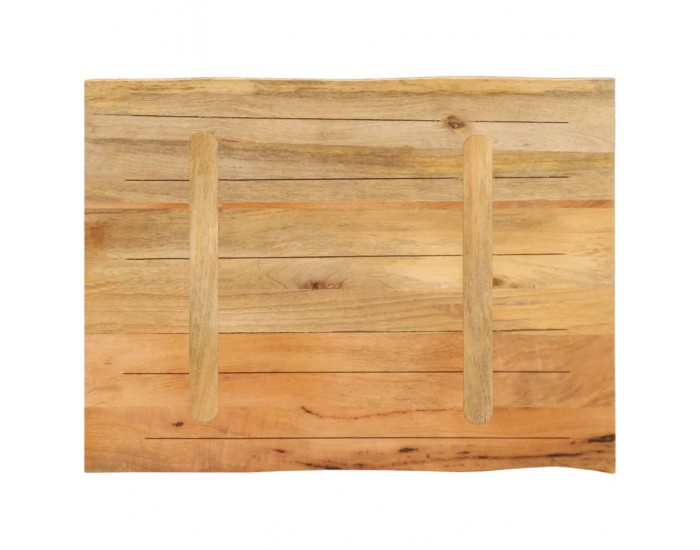 Sonata H Плот за маса, 70x60x3,8 см, жив ръб, масивно дърво манго