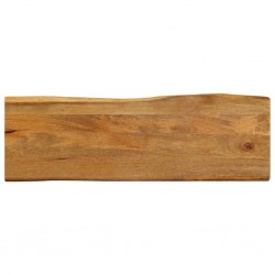 Sonata H Плот за маса, 120x40x3,8 см, жив ръб, масивно дърво манго - Piese pentru mese