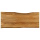 Sonata Blat masă cu margini, 140x60x3,8 cm, lemn masiv mango