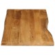 Sonata Blat masă cu margini, 140x60x3,8 cm, lemn masiv mango