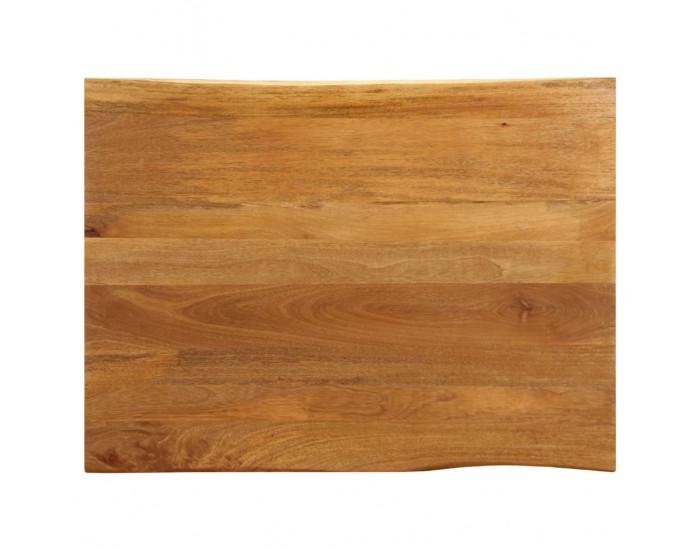 Sonata H Плот за маса, 90x80x3,8 см, жив ръб, масивно дърво манго
