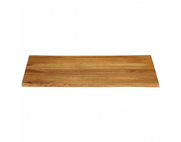Sonata H Плот за маса, 90x80x3,8 см, жив ръб, масивно дърво манго