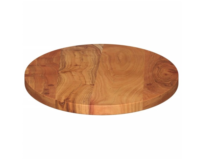 Sonata Blat de masă oval, 120x60x3,8 cm, lemn masiv de acacia