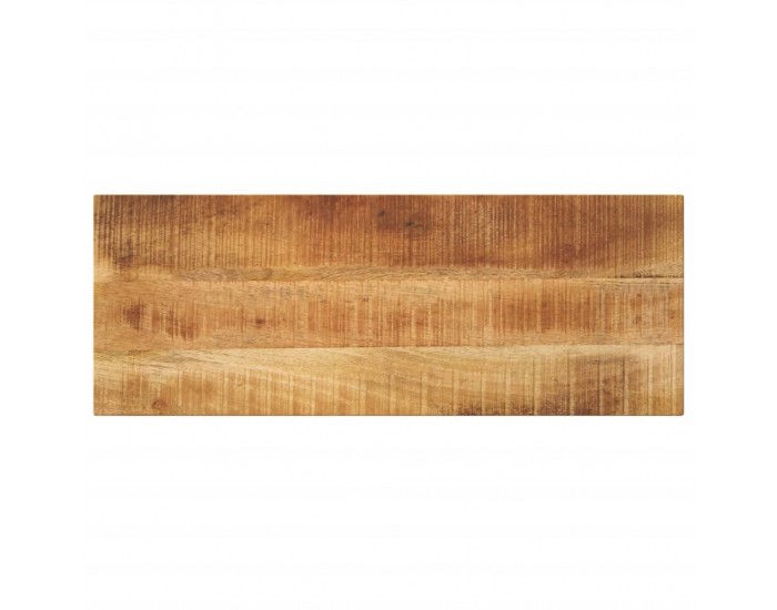 Sonata H Плот за маса 80x20x2,5 см правоъгълен масивно дърво грубо манго