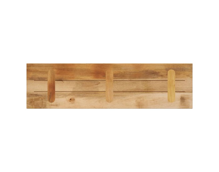 Sonata Blat masă, 100x20x2,5 cm, dreptunghiular, lemn masiv mango brut