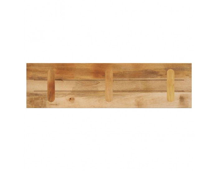 Sonata H Плот за маса 100x20x2,5см правоъгълен масивно дърво грубо манго