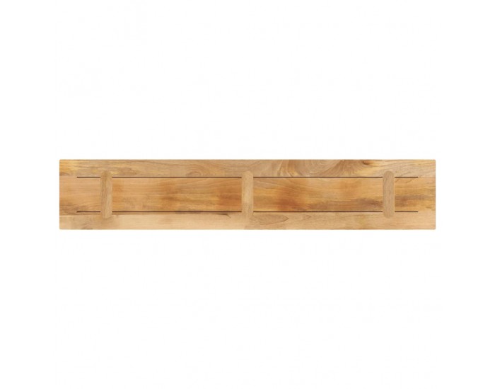 Sonata H Плот за маса 180x30x2,5см правоъгълен масивно дърво грубо манго