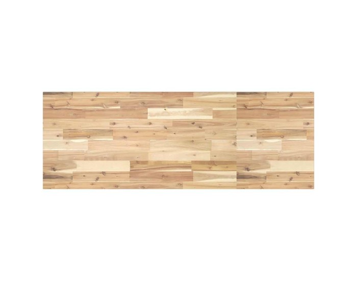 Sonata Blat de masă, 140x50x2 cm, dreptunghiular, lemn masiv de acacia