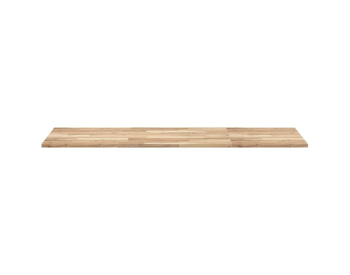 Sonata Blat de masă, 140x60x2 cm, dreptunghiular, lemn masiv de acacia
