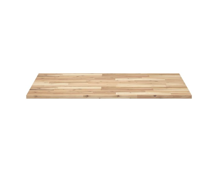 Sonata Blat de masă, 100x70x2 cm, dreptunghiular, lemn masiv de acacia