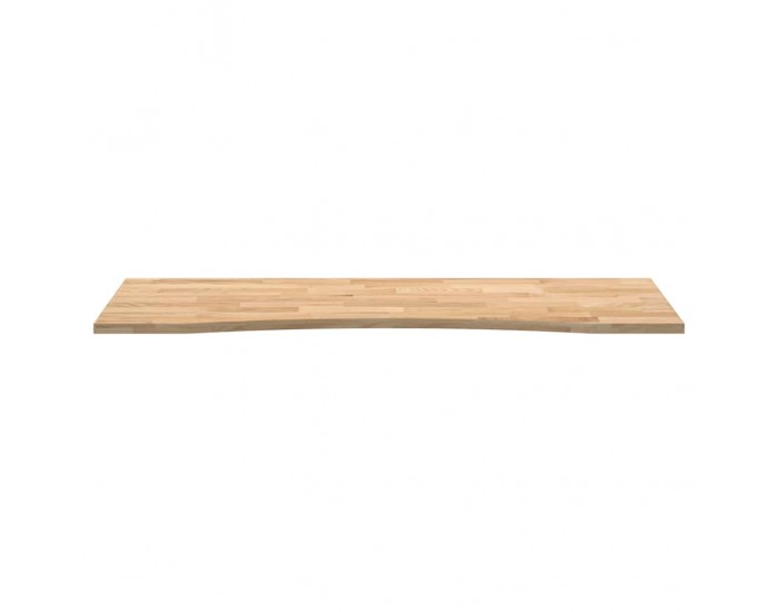 Sonata H Плот на бюро 140x50x2,5 cm необработен масивен дъб правоъгълна