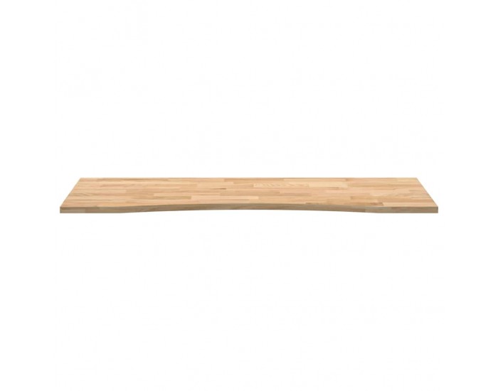 Sonata H Плот на бюро 140x60x2,5 cm необработен масивен дъб правоъгълна