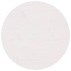 Sonata H Плот за маса, бял, Ø60x2,5 см, бор масив - Piese pentru mese