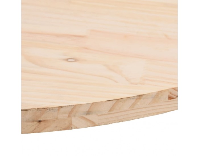 Sonata H Плот за маса 70x35x2,5 см, масивна дървесина, бор, овален