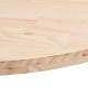 Sonata H Плот за маса 70x35x2,5 см, масивна дървесина, бор, овален