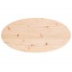 Sonata H Плот за маса 80x40x2,5 см, масивна дървесина, бор, овален