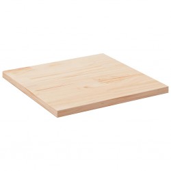 Sonata H Плот за маса 80x80x2,5 см, масивна дървесина, бор, квадратен - Piese pentru mese