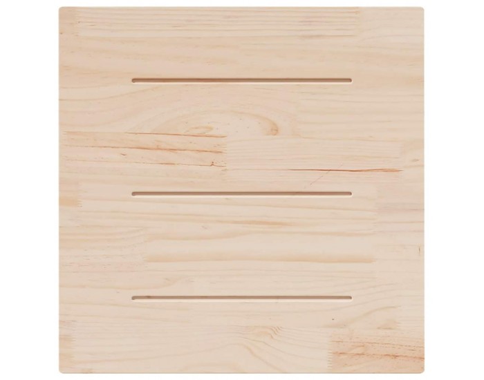 Sonata H Плот за маса 80x80x2,5 см, масивна дървесина, бор, квадратен