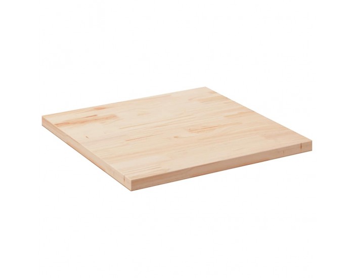 Sonata H Плот за маса, 90x90x2,5 см, бор масив, квадратен