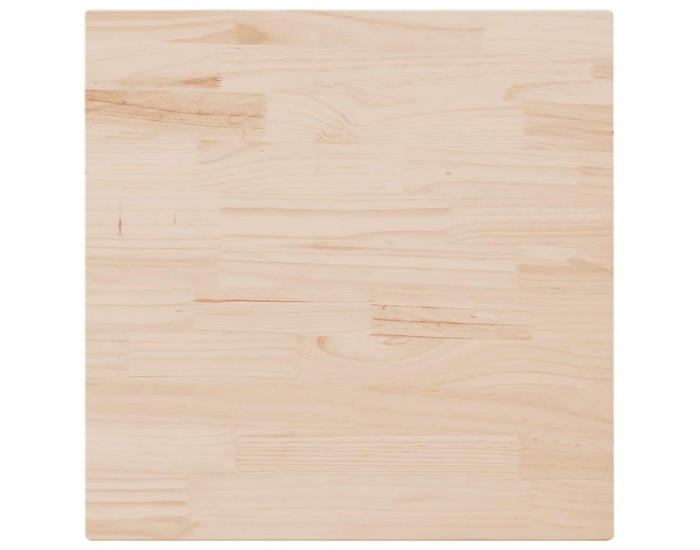 Sonata H Плот за маса, 90x90x2,5 см, бор масив, квадратен