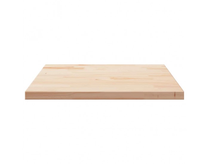 Sonata H Плот за маса, 90x90x2,5 см, бор масив, квадратен
