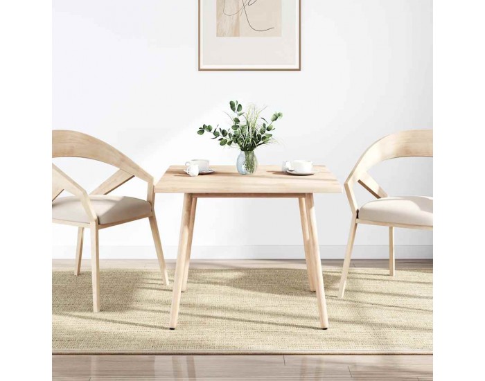 Sonata H Плот за маса, 90x90x2,5 см, бор масив, квадратен
