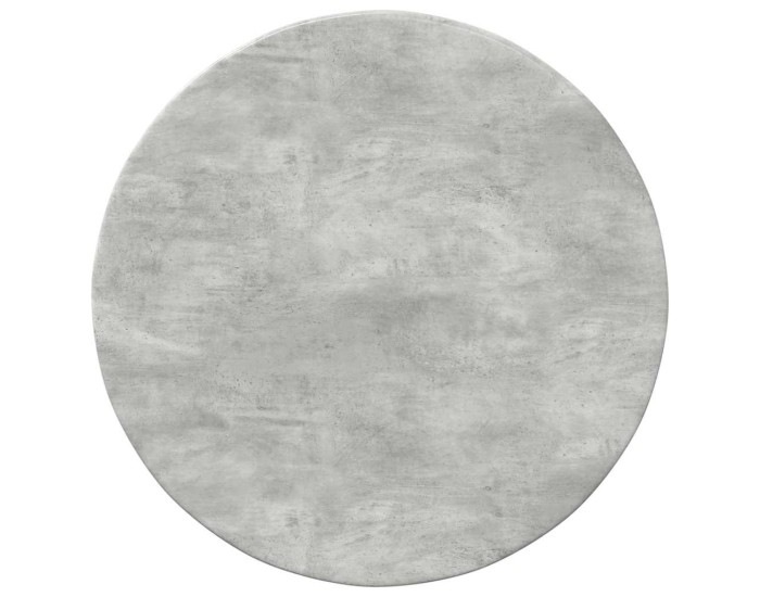 Sonata Placă de masă Ø 40 x 1,5 cm Rotund Lemn prelucrat Gri Beton