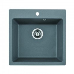 ГРАНИТНА МИВКА 5050 СИВА С ЦЕНТРАЛЕН ОТВОР - Interceramic
