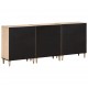 Sonata H Странични шкафове 3 бр 60x33x75 см манго масивно дърво