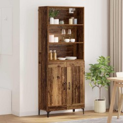 Sonata H Служебен шкаф 2 pcs Старо дърво Инженерно дърво - Corpuri, vitrine, biblioteci modulare