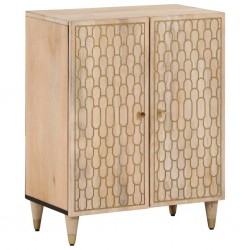Sonata H Страничен шкаф 60x33x75 см манго масивно дърво - Corpuri, vitrine, biblioteci modulare