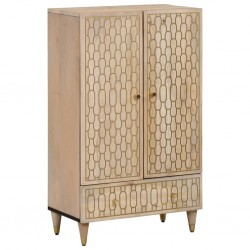 Sonata H Висок шкаф, 60x33x100 см, мангово дърво масив - Corpuri, vitrine, biblioteci modulare