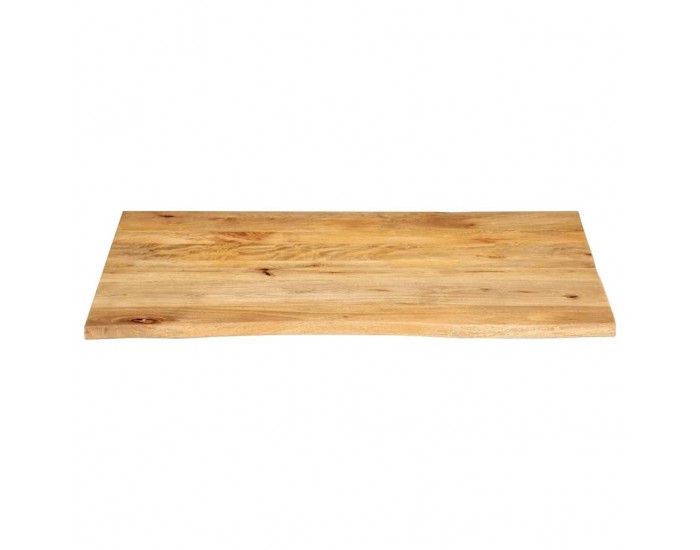Sonata H Плот за маса, жив ръб, 90x80x3,8 см, масивно дърво манго