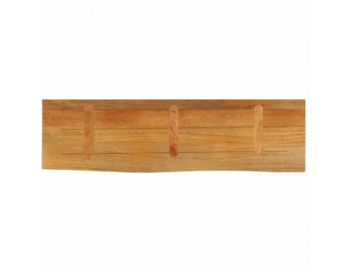 Sonata H Плот за маса, жив ръб, 120x30x2,5 см, масивно дърво манго