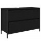 Sonata H Комплект мебели за баня 3 pcs Черен дъб 90 x 34.5 x 60 см