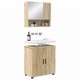 Sonata H Комплект мебели за баня 2 pcs дъб сонома 61 x 35 x 64 см