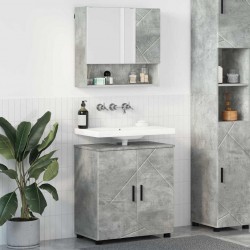 Sonata H Комплект мебели за баня 2 pcs Бетонно сиво 61 x 35 x 64 см - Baie