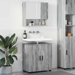 Sonata H Комплект мебели за баня 2 pcs Сив сонома 61 x 35 x 64 см - Baie