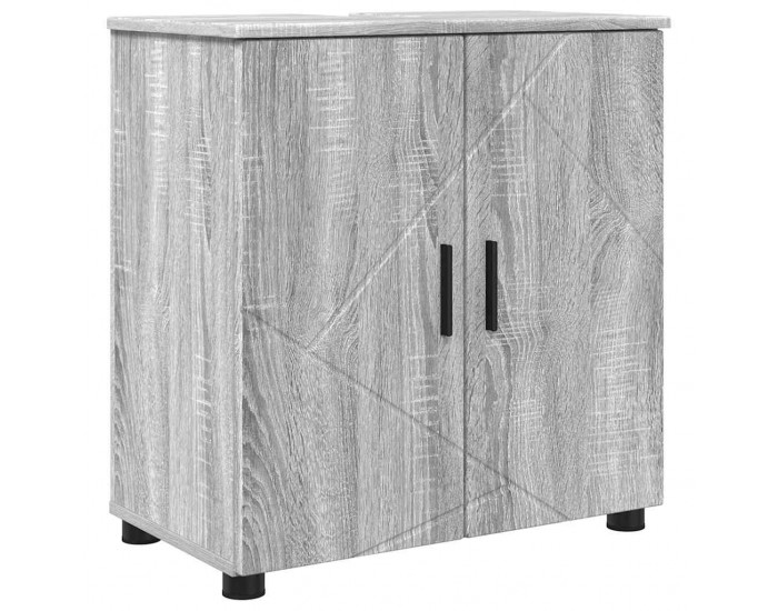 Sonata H Комплект мебели за баня 2 pcs Сив сонома 61 x 35 x 64 см