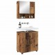 Sonata H Комплект мебели за баня 2 pcs Старо дърво 61 x 35 x 64 см