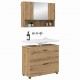 Sonata H Комплект мебели за баня 2 pcs дъб артизан 61 x 35 x 64 см