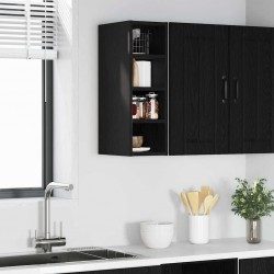 Sonata H Висящ шкаф Riga Черен дъб 20 x 29,5 x 60 см Инженерно дърво - Bucătării modulare