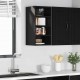 Sonata H Висящ шкаф Riga Черен дъб 30 x 29,5 x 60 см Инженерно дърво