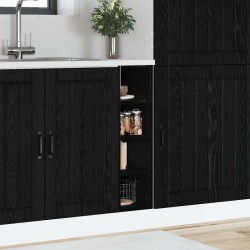Sonata H Кухненски базов шкаф с рафт Riga Черен дъб 20 x 44,5 x 81,5 см - Bucătării modulare