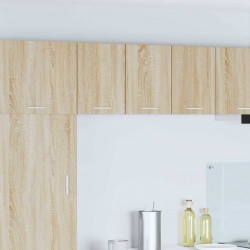 Sonata H Висящ шкаф с рафт Riga 2 pcs Сонома дъб и бяло 30 x 31 x 40 см - Bucătării modulare