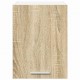 Sonata H Висящ шкаф с рафт Riga 2 pcs Сонома дъб и бяло 30 x 31 x 40 см