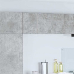 Sonata H Висящ шкаф с рафт Riga 2 pcs Бетон сив и бяло 30 x 31 x 40 см - Bucătării modulare