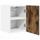 Sonata H Висящ шкаф с рафт Riga 2 pcs Димящ дъб и бяло 30 x 31 x 40 см