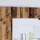 Sonata H Висящ шкаф Riga 2 pcs Стара дървесина и бяло 30 x 31 x 40 см
